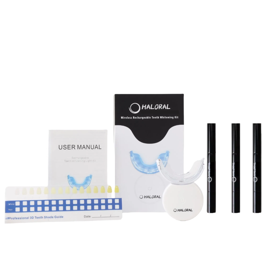 Haloral Halo Lite LED Wireless Teeth Polishing Kit