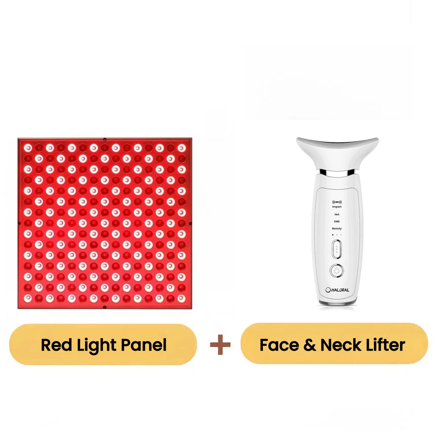 Panneau de luminothérapie rouge Haloral