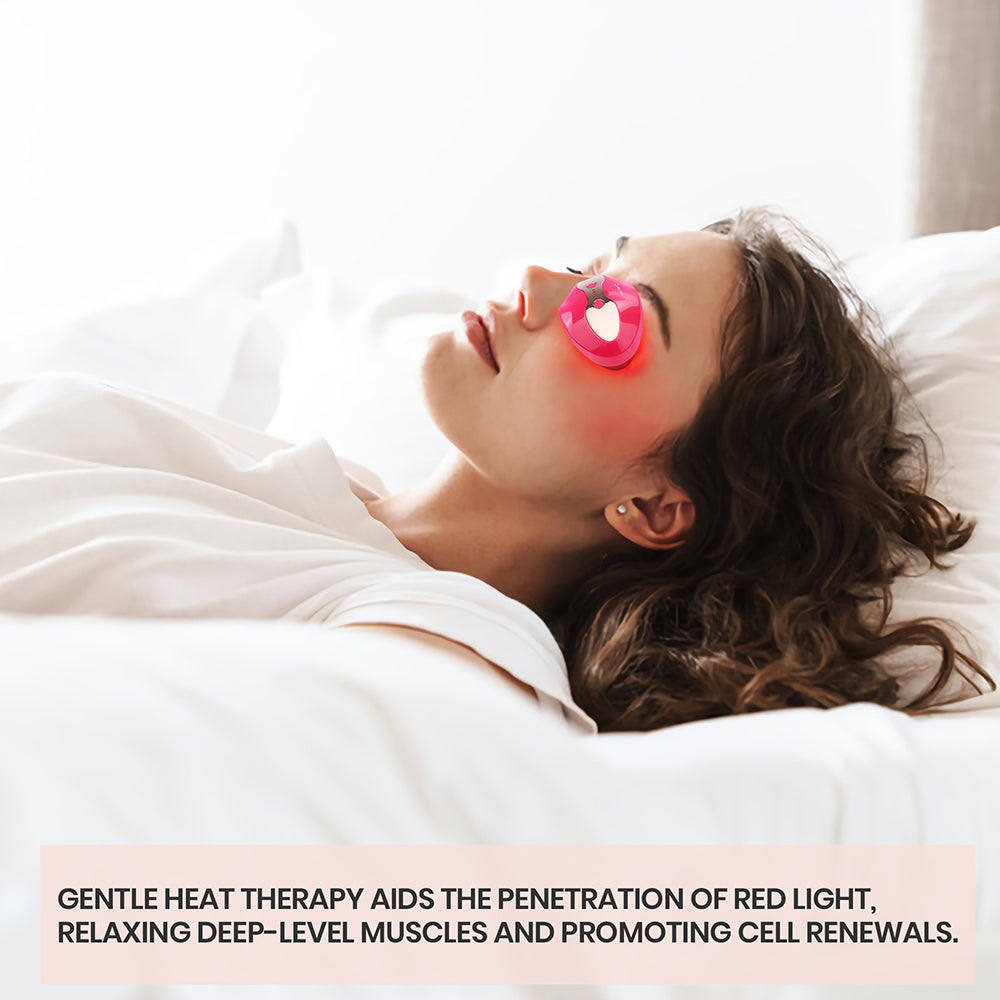 Dispositivo LED de doble acción para el cuidado de los labios y los ojos Haloral