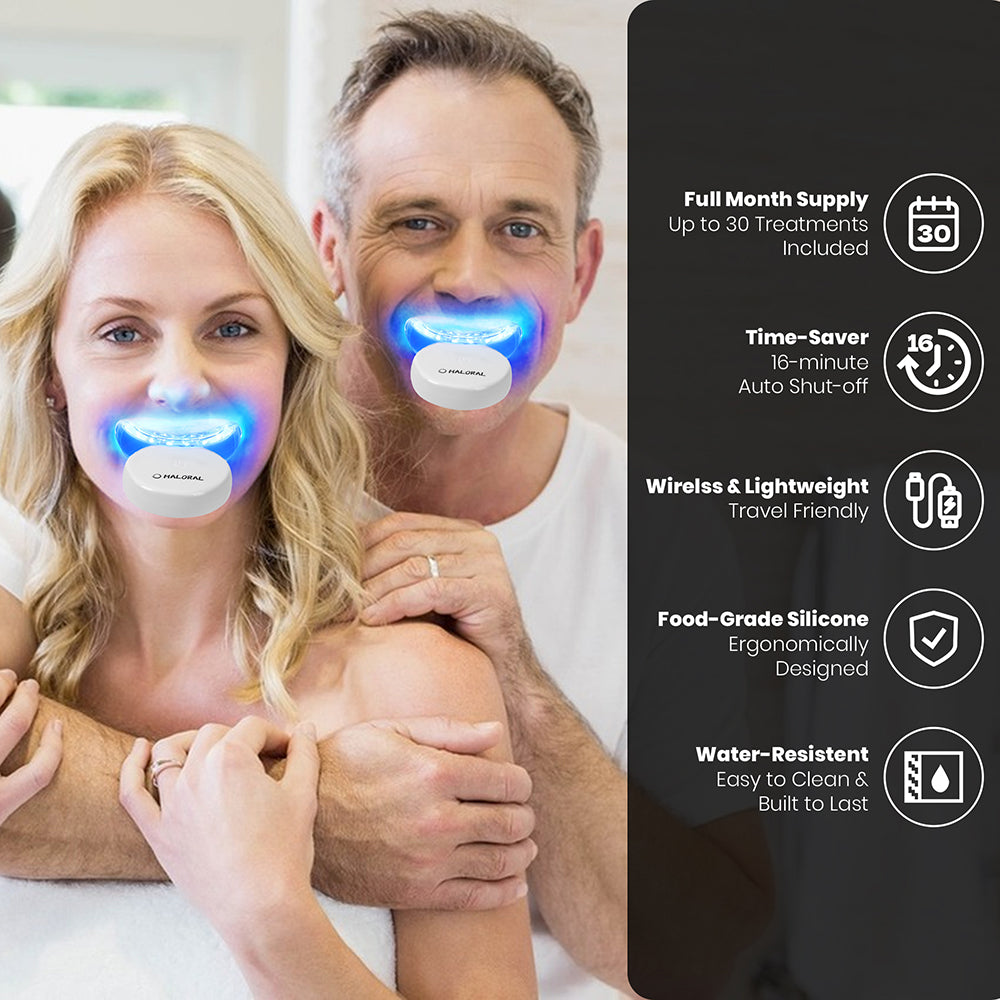 Haloral Halo Lite LED Wireless Teeth Polishing Kit