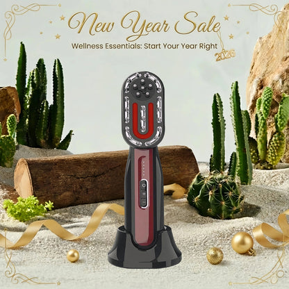 Haloral 3-in-1 Microcurrent & LED Therapy Comb