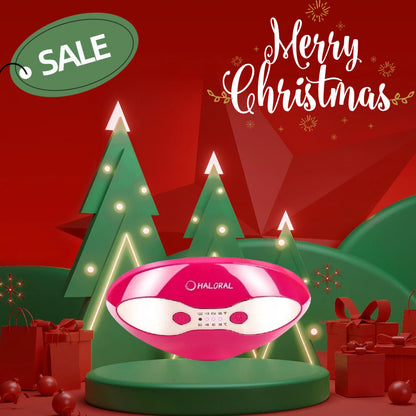 Dispositivo LED de doble acción para el cuidado de los labios y los ojos Haloral