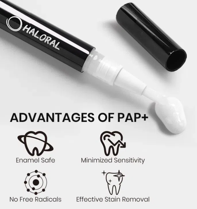 Haloral Halo PAP+ Teeth Whitening & Bleaching Gel