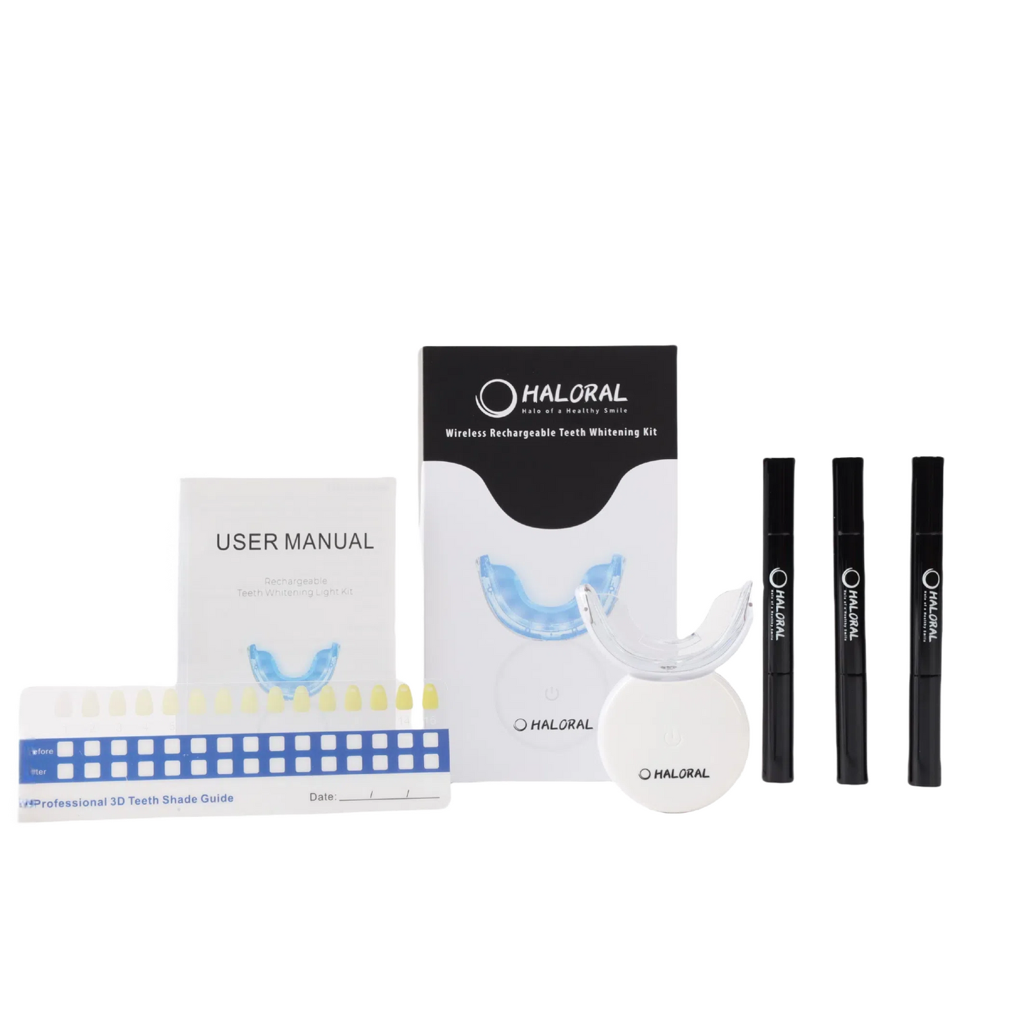 Haloral Halo Lite LED Wireless Teeth Whitening Kit
