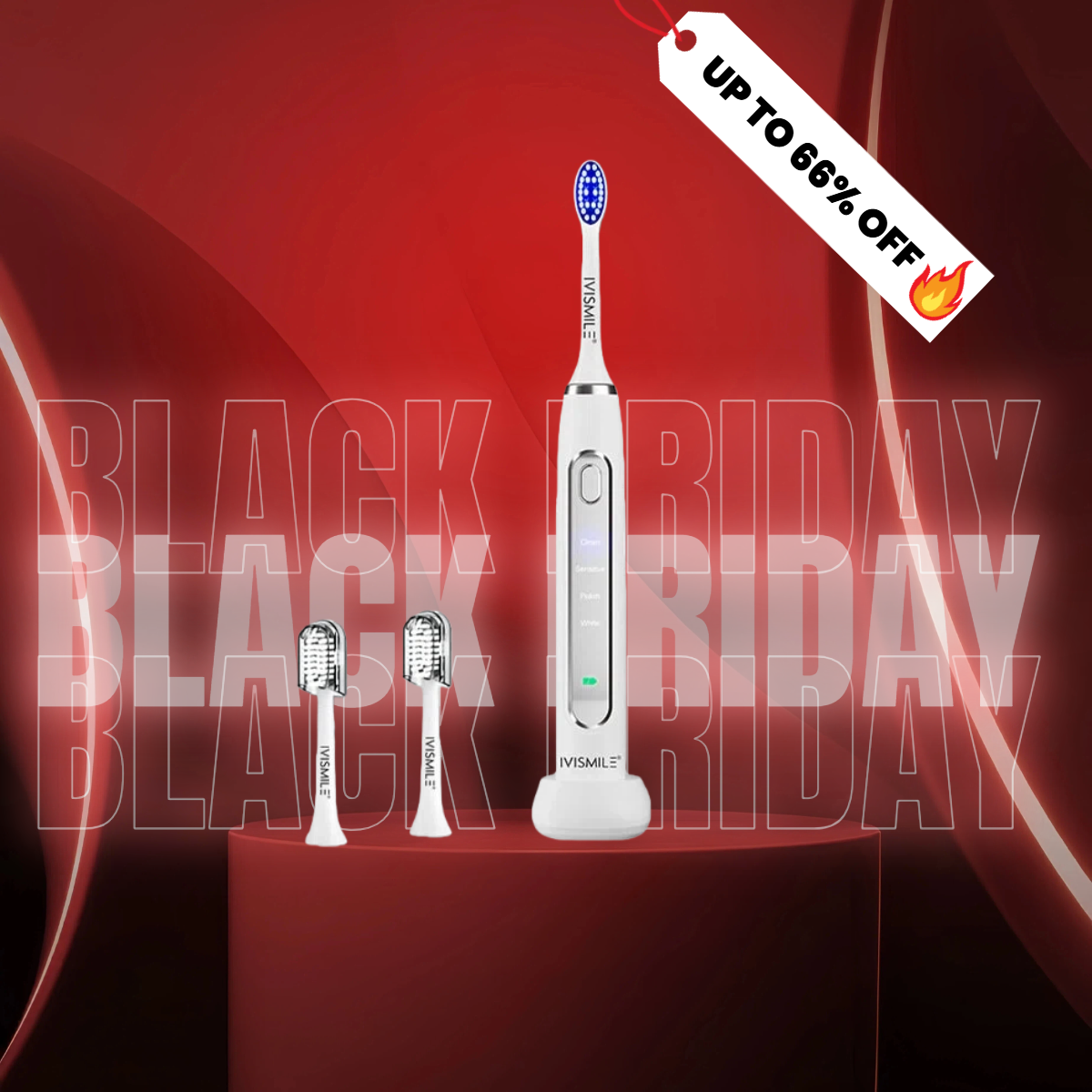 Haloral IV Series LED Whitening Electric Toothbrush