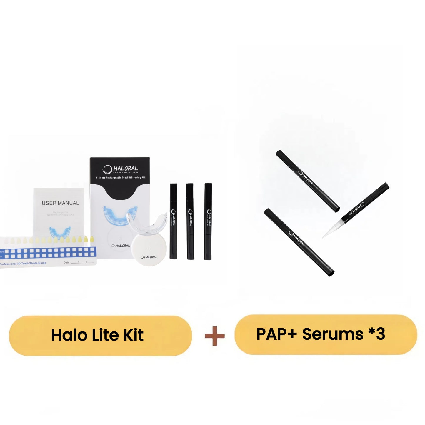 Haloral Halo Lite LED Wireless Teeth Whitening Kit