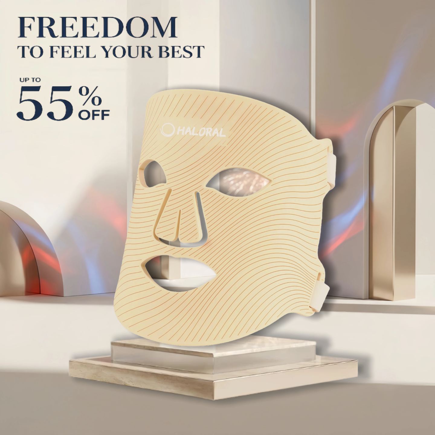 Haloral LED Light Therapy Face Mask