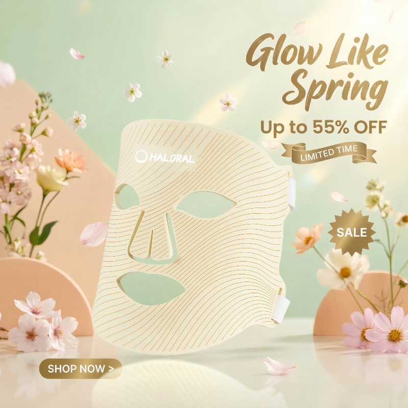 Haloral LED Light Therapy Face Mask