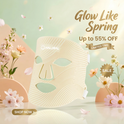 Haloral LED Light Therapy Face Mask