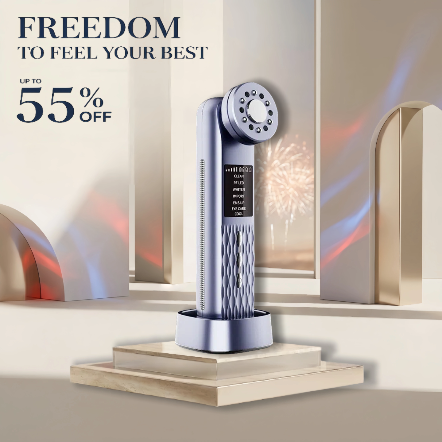Haloral Ice-Queen Facial Glow Device