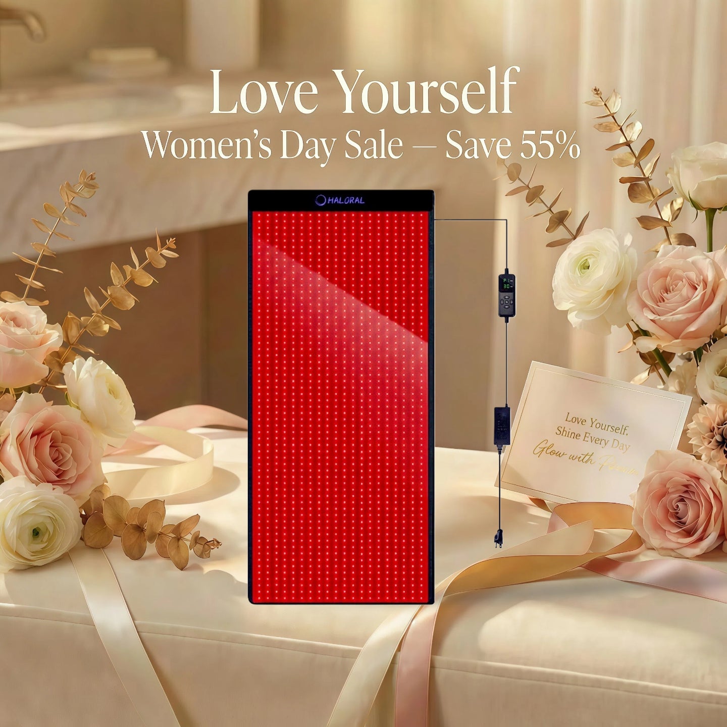 Haloral Full Body Red & Infrared Light Therapy Mat