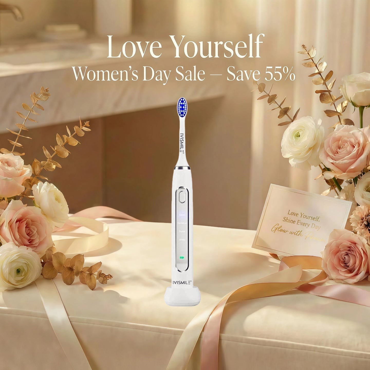 Haloral IV Series LED Whitening Electric Toothbrush