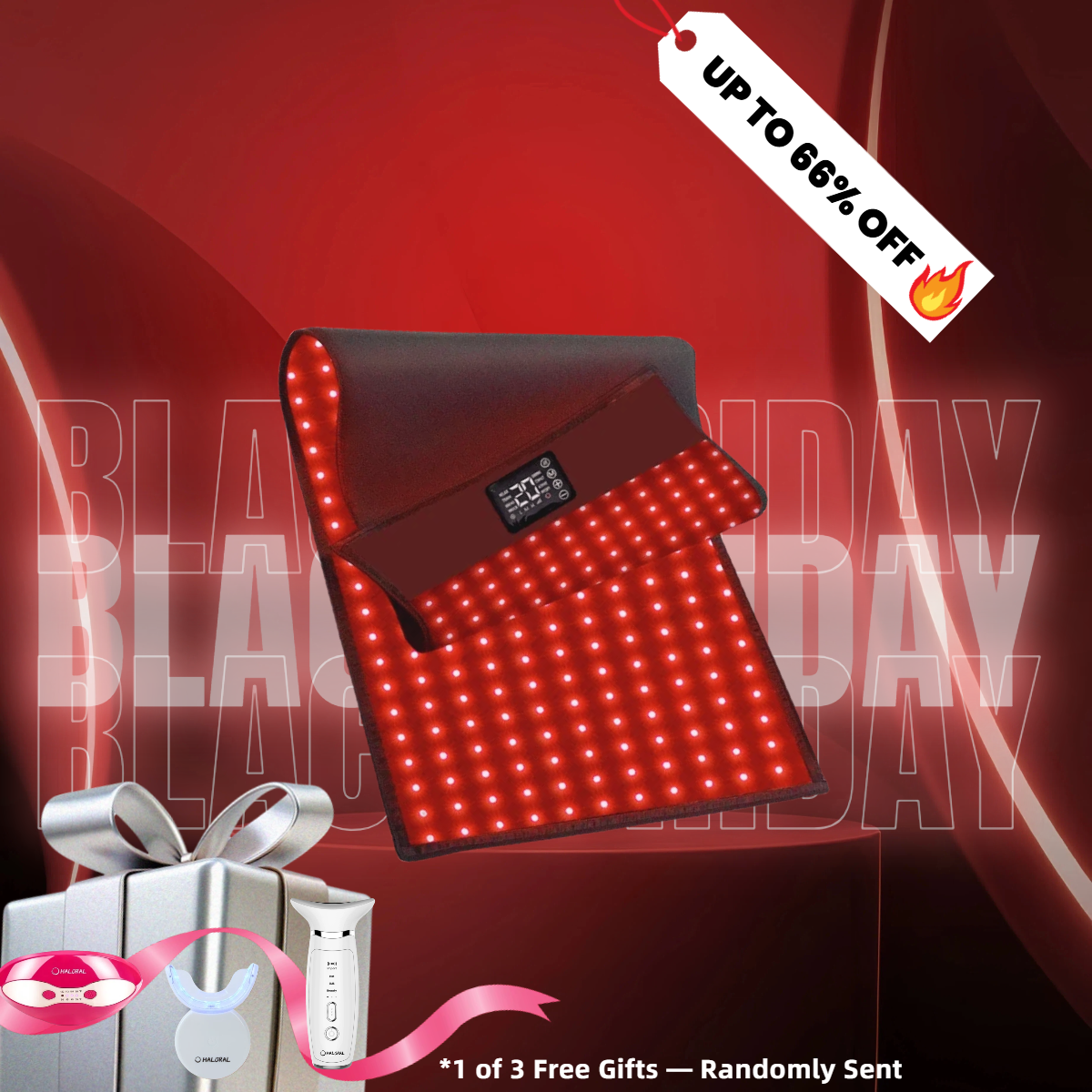 Haloral Full Body Red Light Therapy Mat