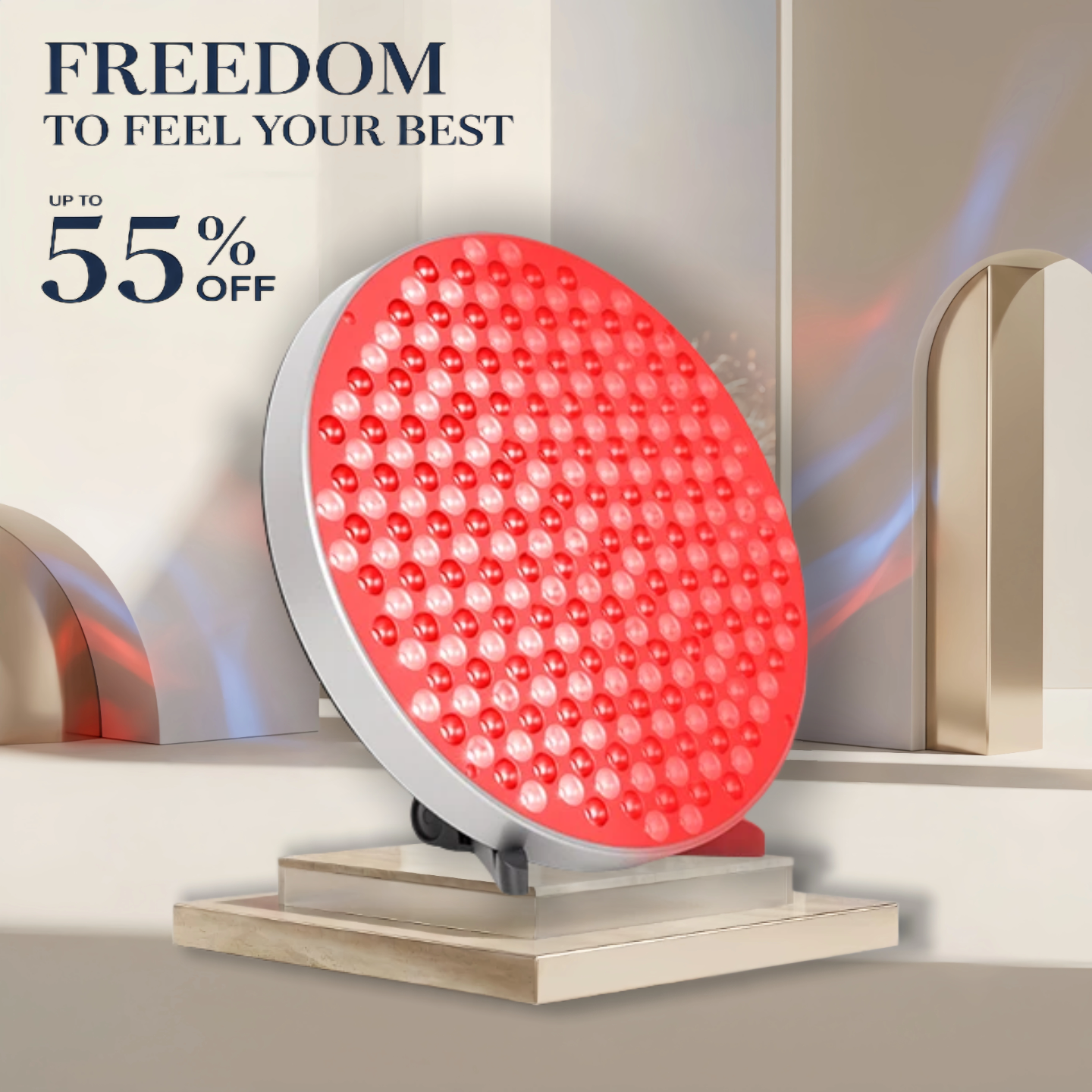 Haloral Red Light Therapy Panel