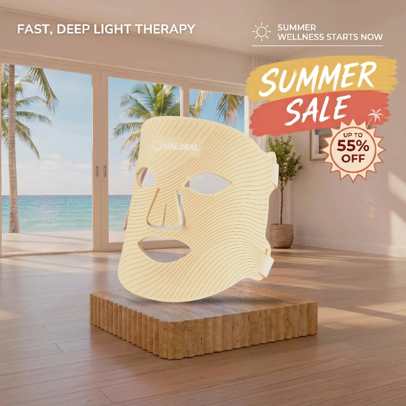 Haloral LED Light Therapy Face Mask