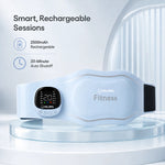 Haloral EMS Ab Toning Belt with 2500 mAh rechargeable battery and 30-minute automatic shutoff